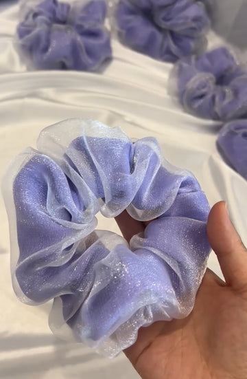 Lavender scrunchie