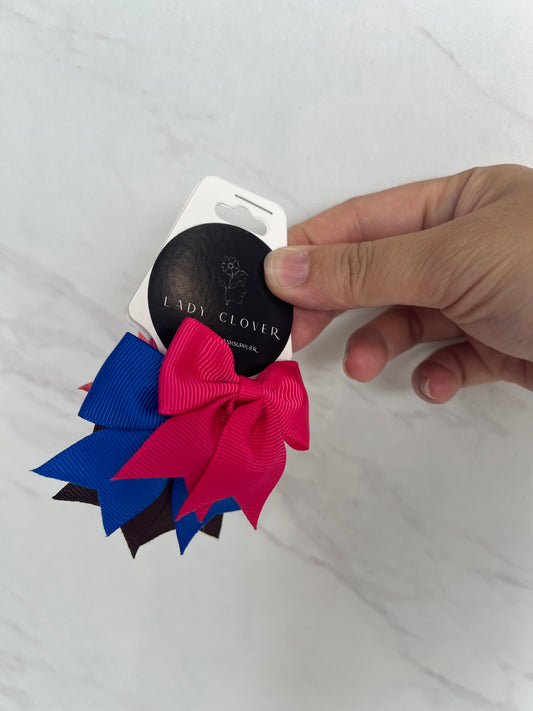 Bow hair ties