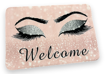‘Welcome’ floor mat