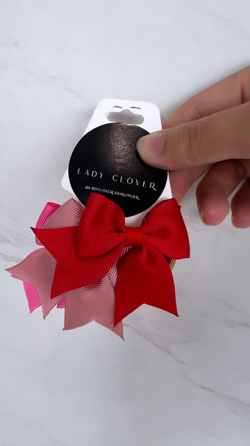 Bow hair ties