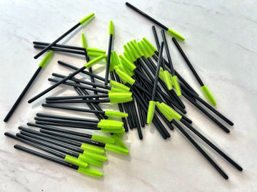 Silicone mascara wand
